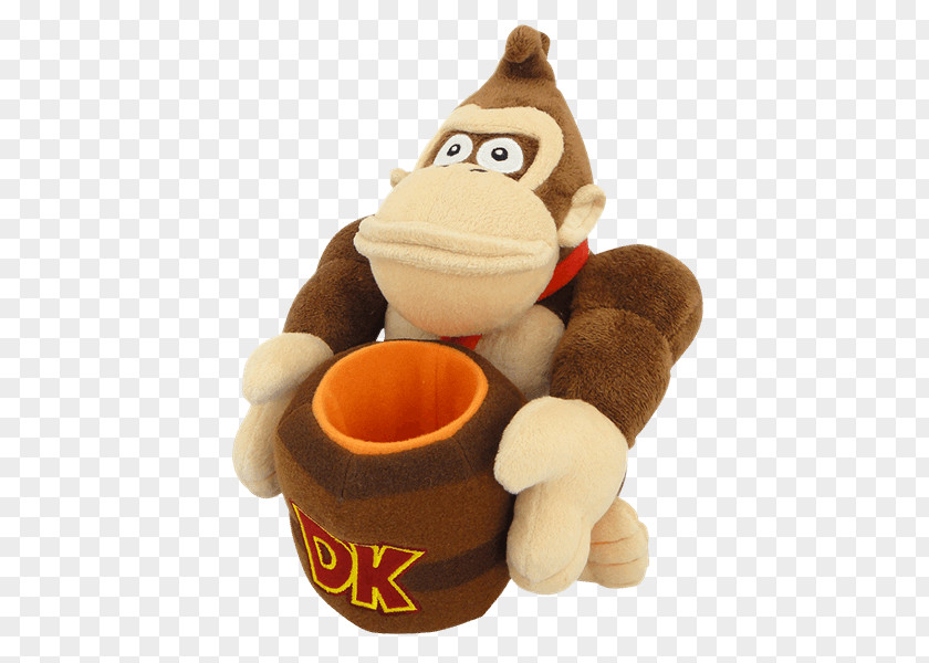 Luigi Donkey Kong: Barrel Blast Stuffed Animals & Cuddly Toys Kong Country: Tropical Freeze Plush PNG