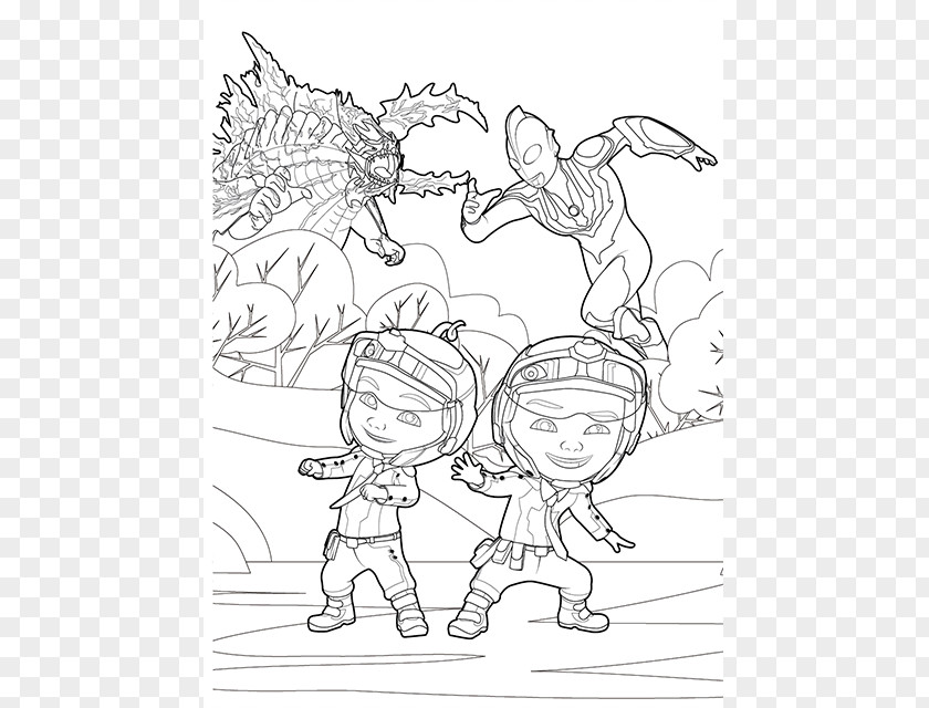 Child Coloring Book Black And White Drawing Sketch PNG
