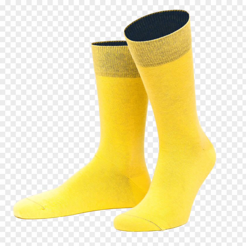 Cove Sock FALKE KGaA Yellow Cotton Stutzen PNG