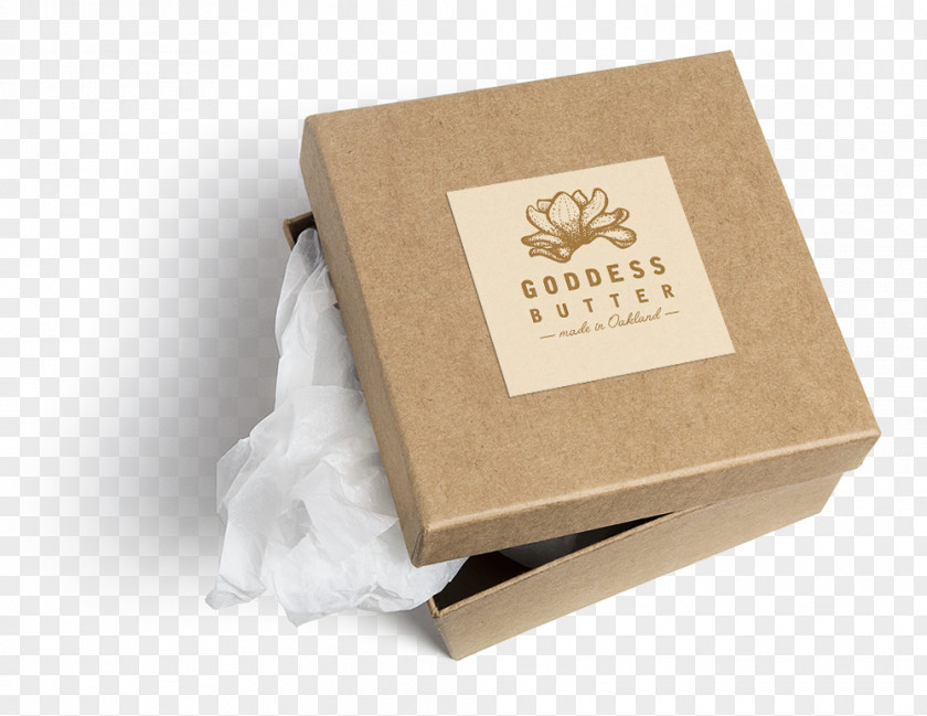Goddess Mockup Packaging And Labeling Cardboard Box PNG