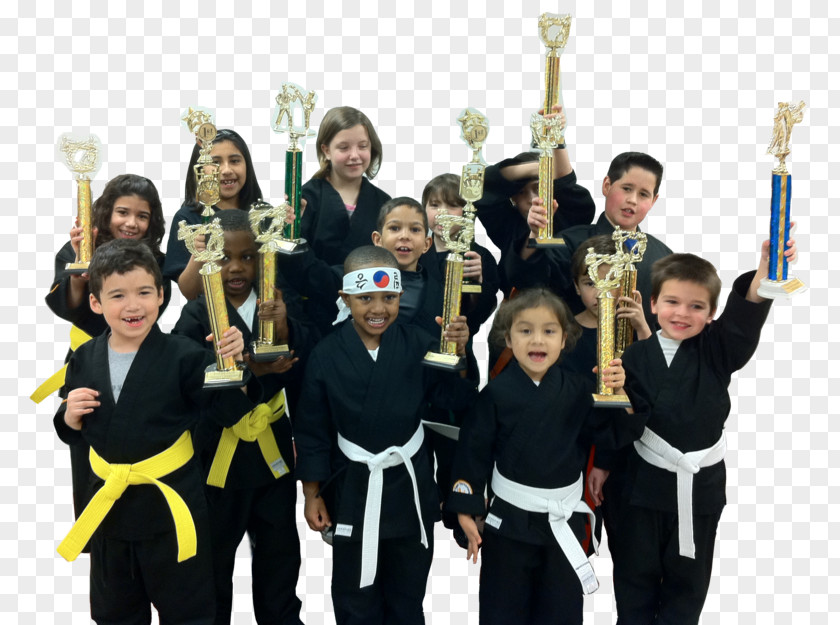 Taekwondo Kids Student Uniform PNG