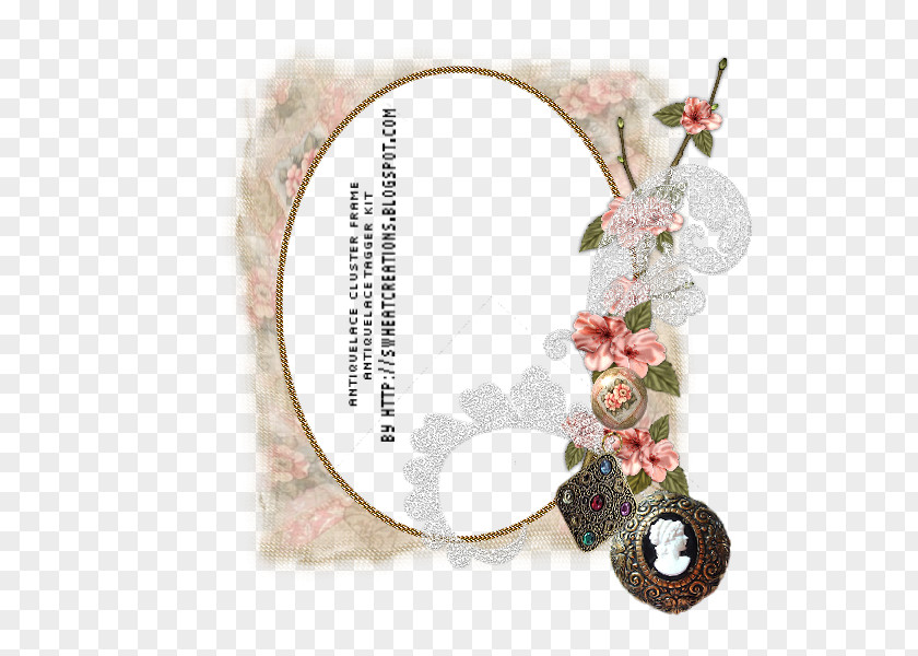 Vintage Lace Picture Frames Bullseye PNG