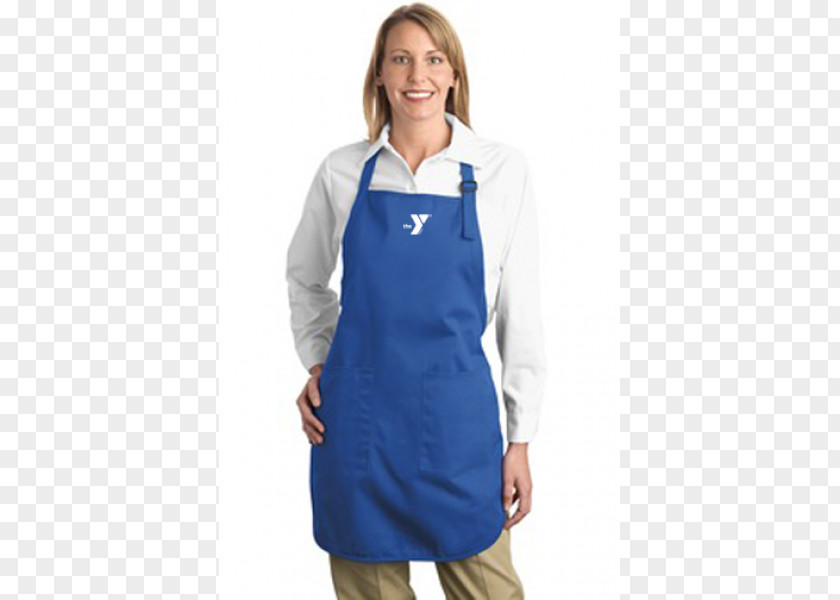A500, Red Port Authority Full Length Apron With PocketsA500, Clothing A500 PocketsBlack Waist Pockets PNG