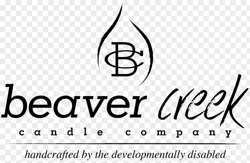 Candle Logo Paraffin Wax Beaver Creek Brand PNG