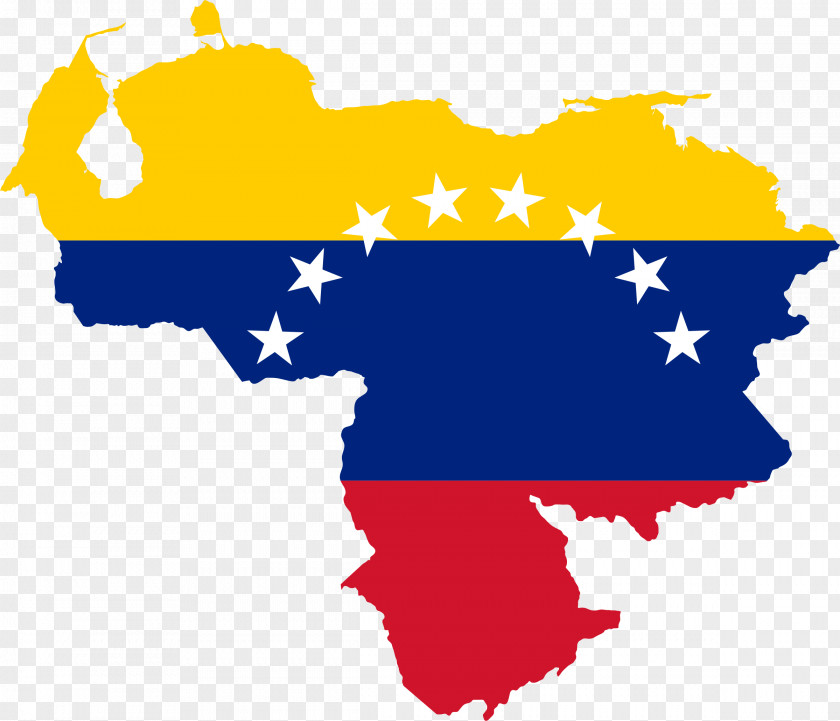 Country Flag Of Venezuela Blank Map PNG