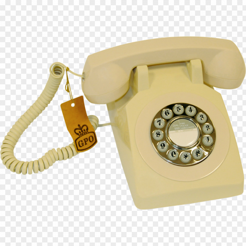 Design Telephone Retro Style 1970s Industrial PNG