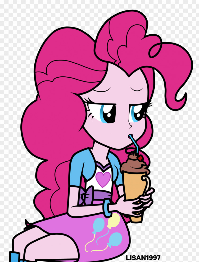 Ice Cream Pinkie Pie Milkshake Sunset Shimmer Fluttershy PNG