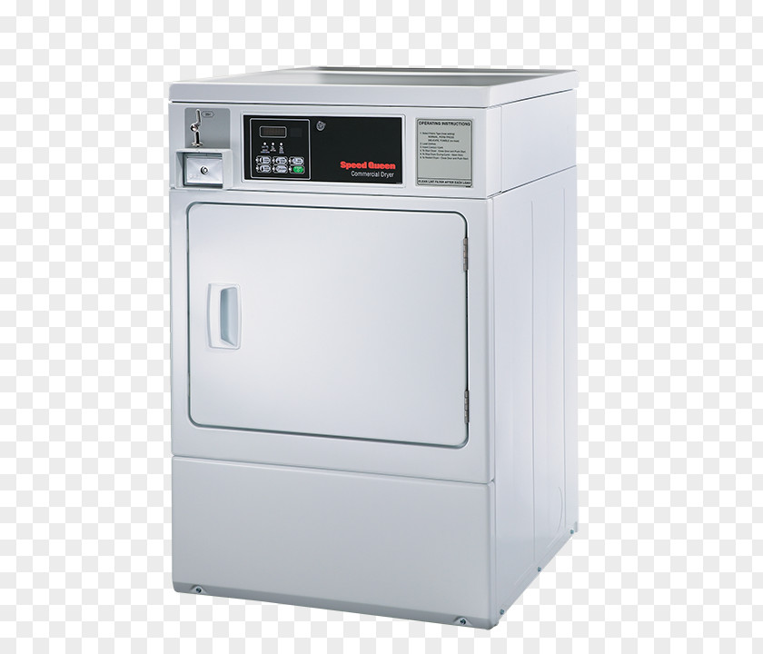 Industrial Washer And Dryer Clothes Speed Queen Laundry Kitchen Home Appliance PNG