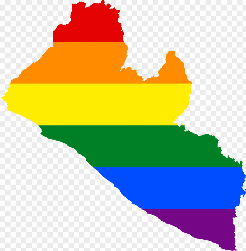 Lgbt Liberia Map Collection PNG