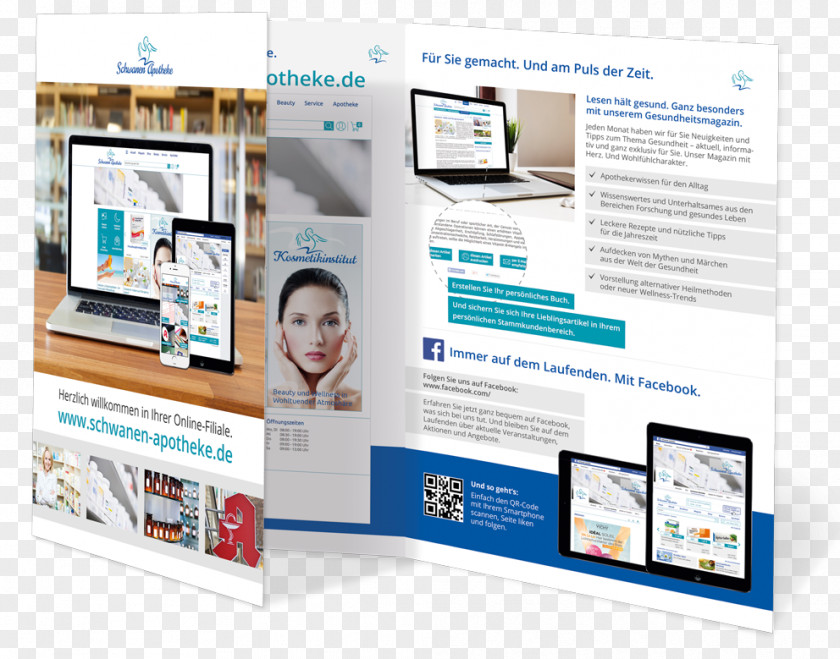 Marketing Flyer Display Advertising Service Brochure PNG