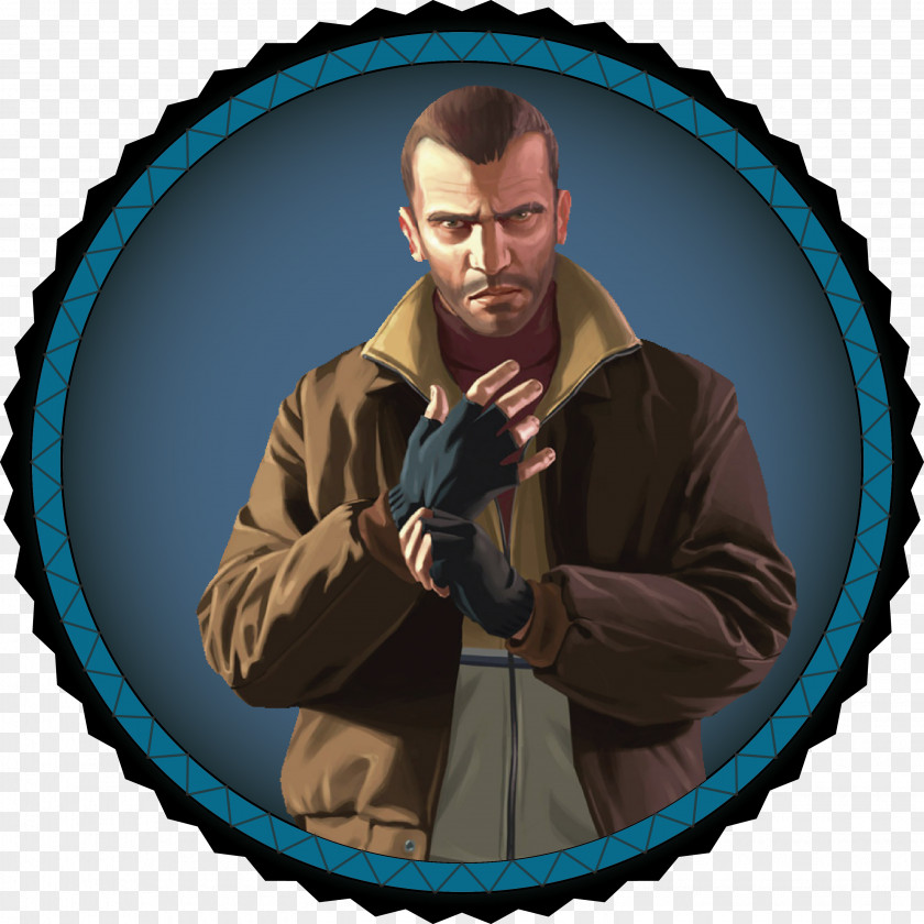 Niko Bellic Grand Theft Auto IV V Art Video Game PNG