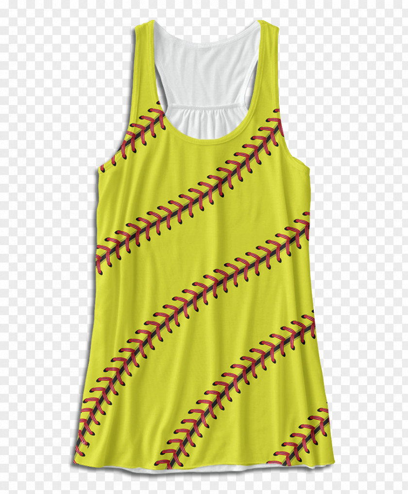 Softball Stitching Clothing Sleeveless Shirt Active Tank M Dress PNG