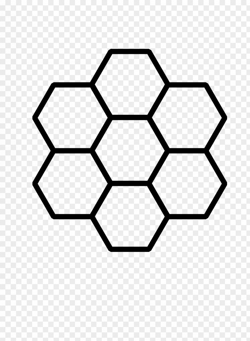 Symmetry Honey Hexagon Background PNG