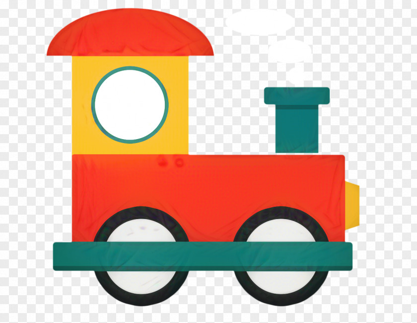 Vehicle Yellow Train Cartoon PNG