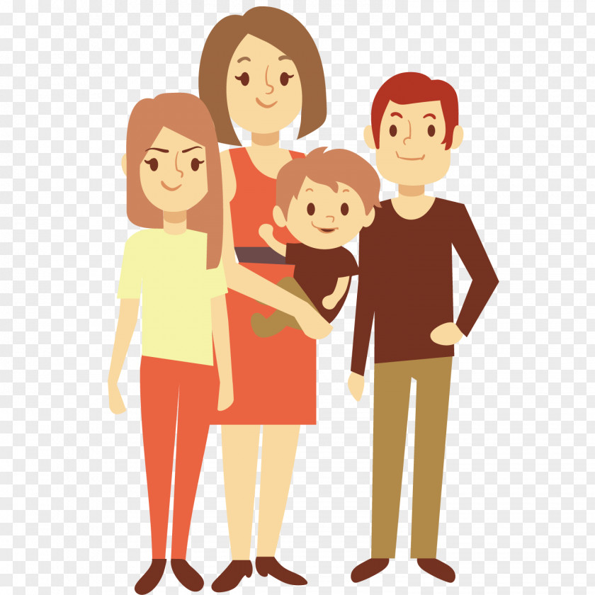 Harmony Family Nuclear Euclidean Vector Child Illustration PNG