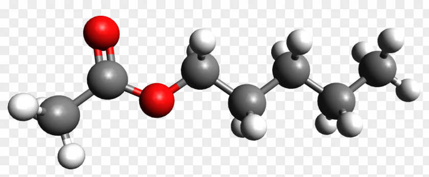 Isoamyl Acetate Ball-and-stick Model Amyl Alcohol Chemistry PNG