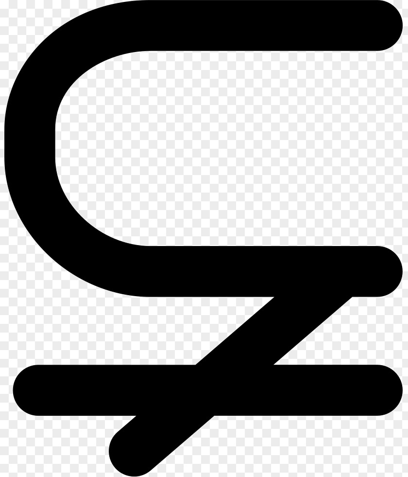 Symbol Equals Sign Subset Mathematics Mathematical Notation PNG