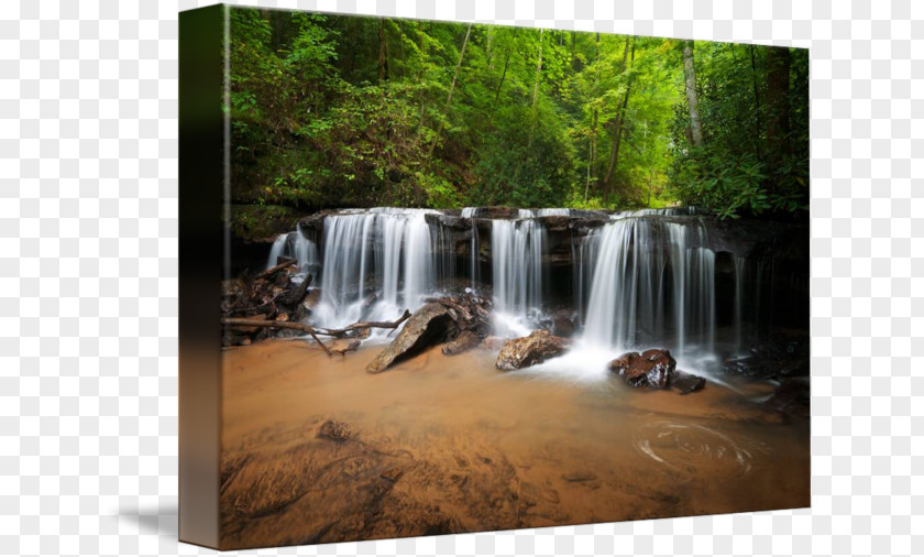 Waterfall Scenery Blue Ridge Parkway Landscape Photography Dave Allen PNG