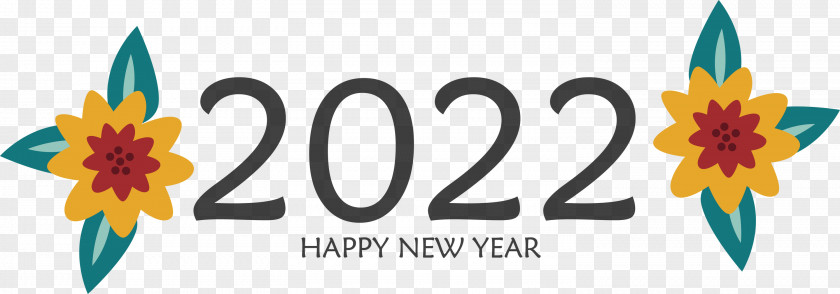 2022 Happy New Year PNG