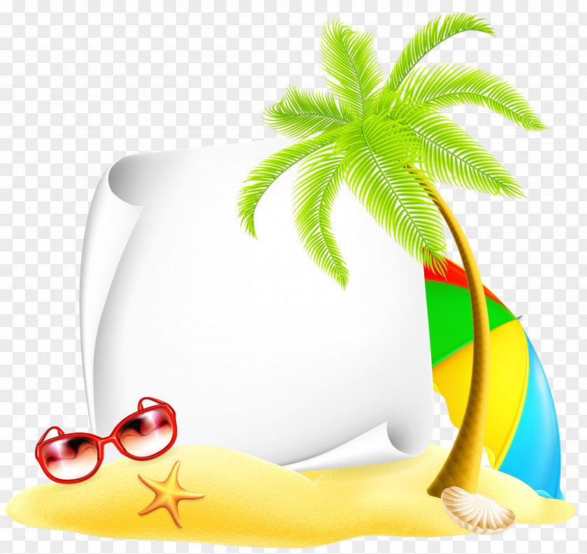 Beach Deco Picture Clipart Paper Summer Wallpaper PNG