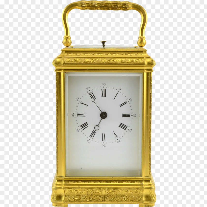 Clock Solvang Antiques Carriage Gilding PNG