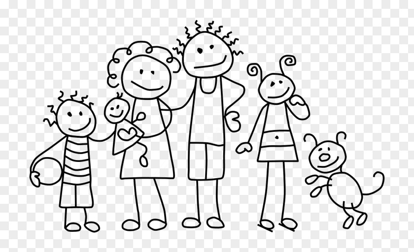 Family Classroom Clip Art Stick Figure Openclipart Drawing Image PNG