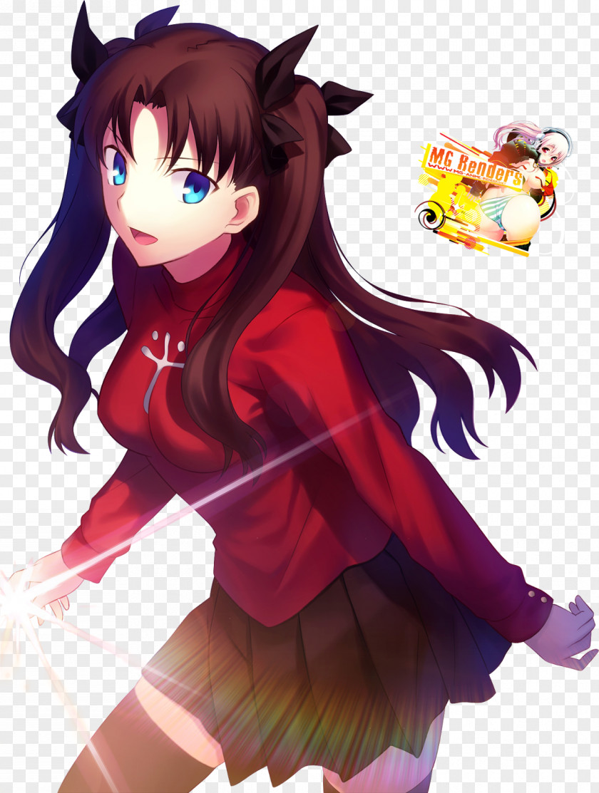 Fate/stay Night Rin Tōsaka Shirou Emiya Saber Anime PNG night Anime, clipart PNG