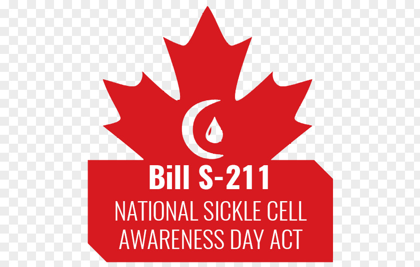 Maple Leaf Logo Brand World Sickle Cell Day Font PNG