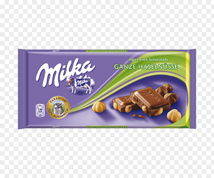 Milk Chocolate Bar Milka Cream White PNG