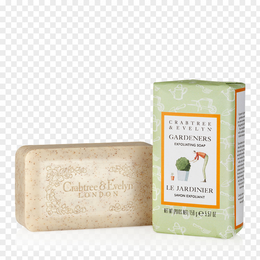 Soap Exfoliation Crabtree & Evelyn Gardening PNG