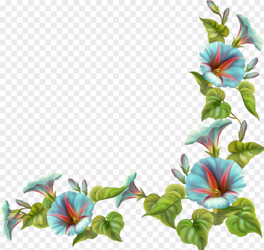 Flowers Border Flower Garden Roses Clip Art PNG