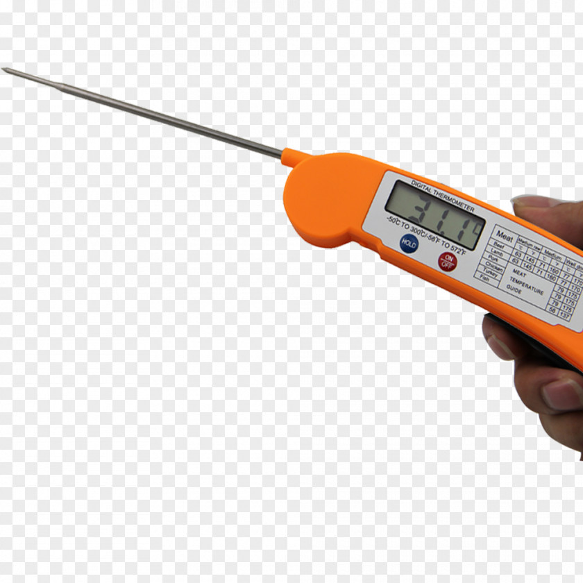 Hand-held Meat Thermometer CHUBBY CHEF Measuring Instrument Food PNG