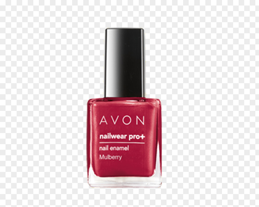 Nail Polish Avon Products Color Red PNG