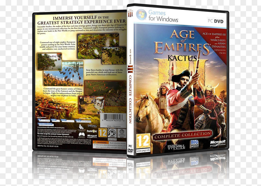 Age Of Empires III: The Asian Dynasties PC Game II HD: African Kingdoms Xbox 360 PNG