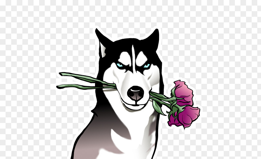 Husky Siberian Sakhalin Dog Breed Clip Art PNG