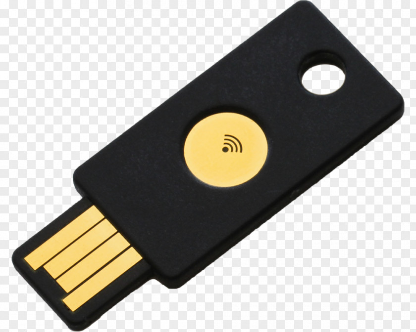Key Security Token YubiKey One-time Password Universal 2nd Factor Multi-factor Authentication PNG