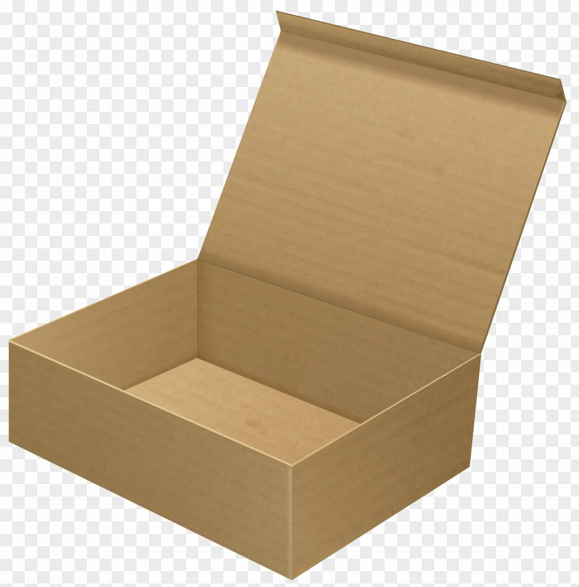 Open Box Paper Cardboard Clip Art PNG