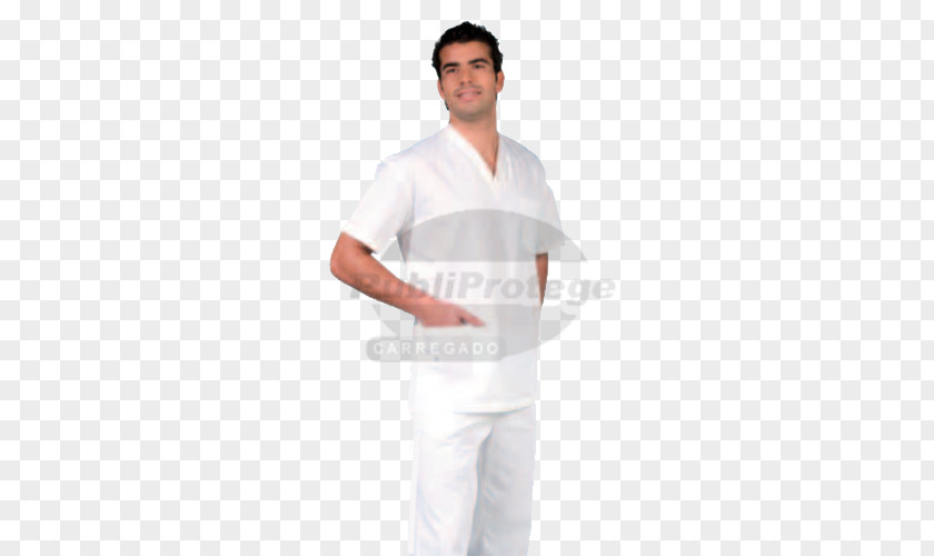 T-shirt Dobok Shoulder Lab Coats Sleeve PNG