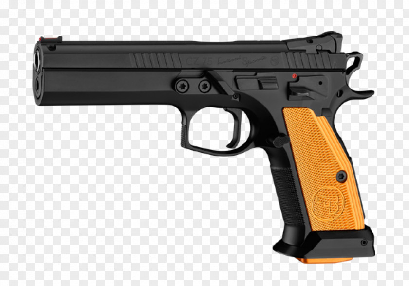 Weapon CZ 75 Shadow 2 Pistol Česká Zbrojovka Uherský Brod 9×19mm Parabellum PNG