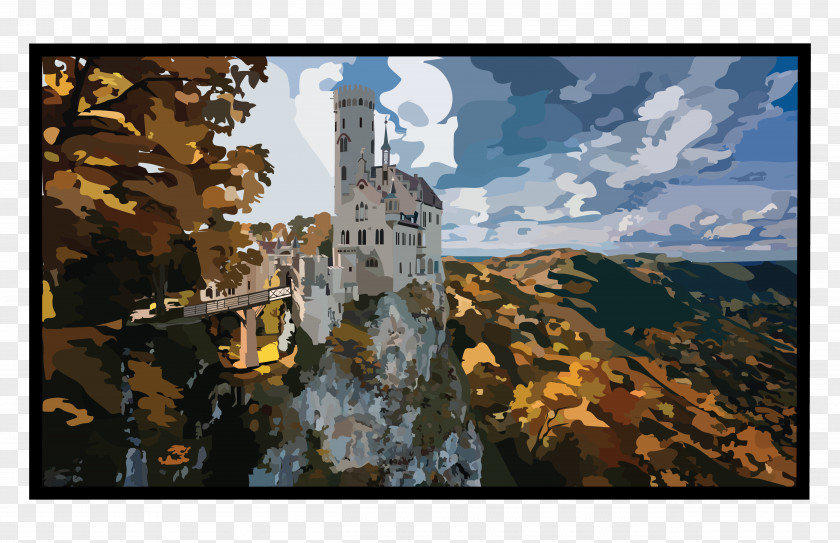Castle Lichtenstein Heidelberg Desktop Wallpaper Ashford PNG