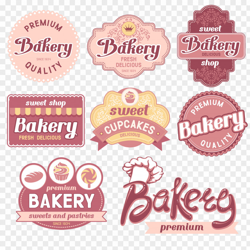 Fine Bakery Label Vector Material Stock Photography Clip Art PNG