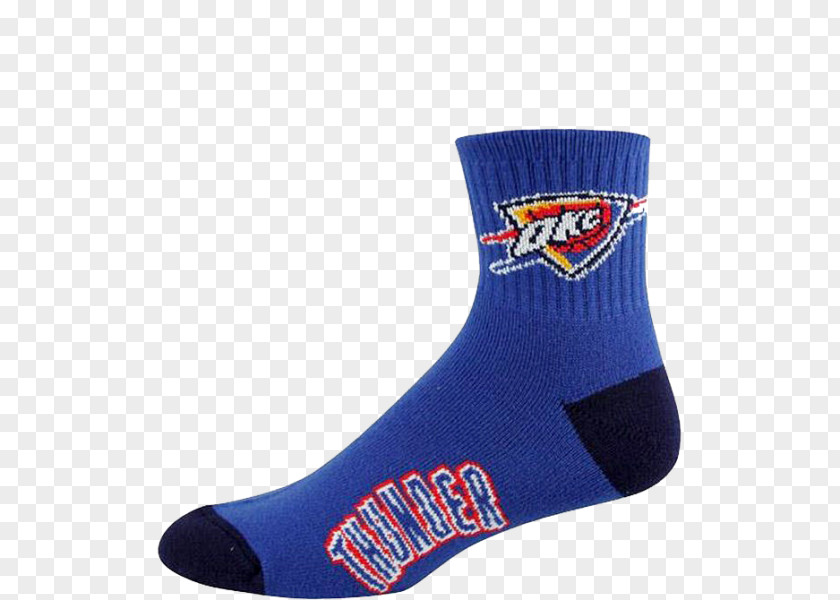 Oklahoma City Thunder Sock Drive All Over Print Shoe PNG