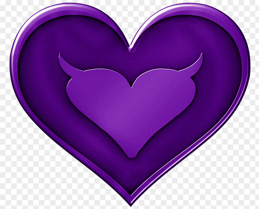Pearly Banner Heart Image Color Purple GIF PNG