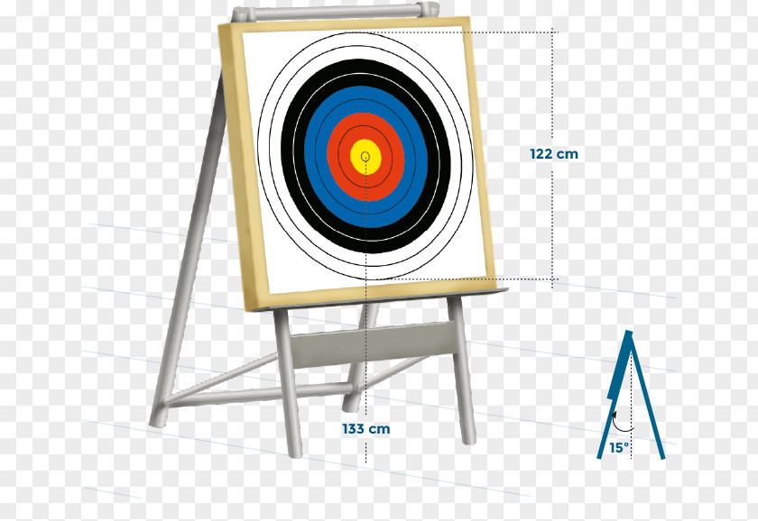 Arrow Target Archery Bow And Tiro Con Arco Diana Shooting Sport PNG