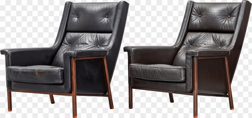 Black Armchairs Image Chair Couch Furniture Table PNG