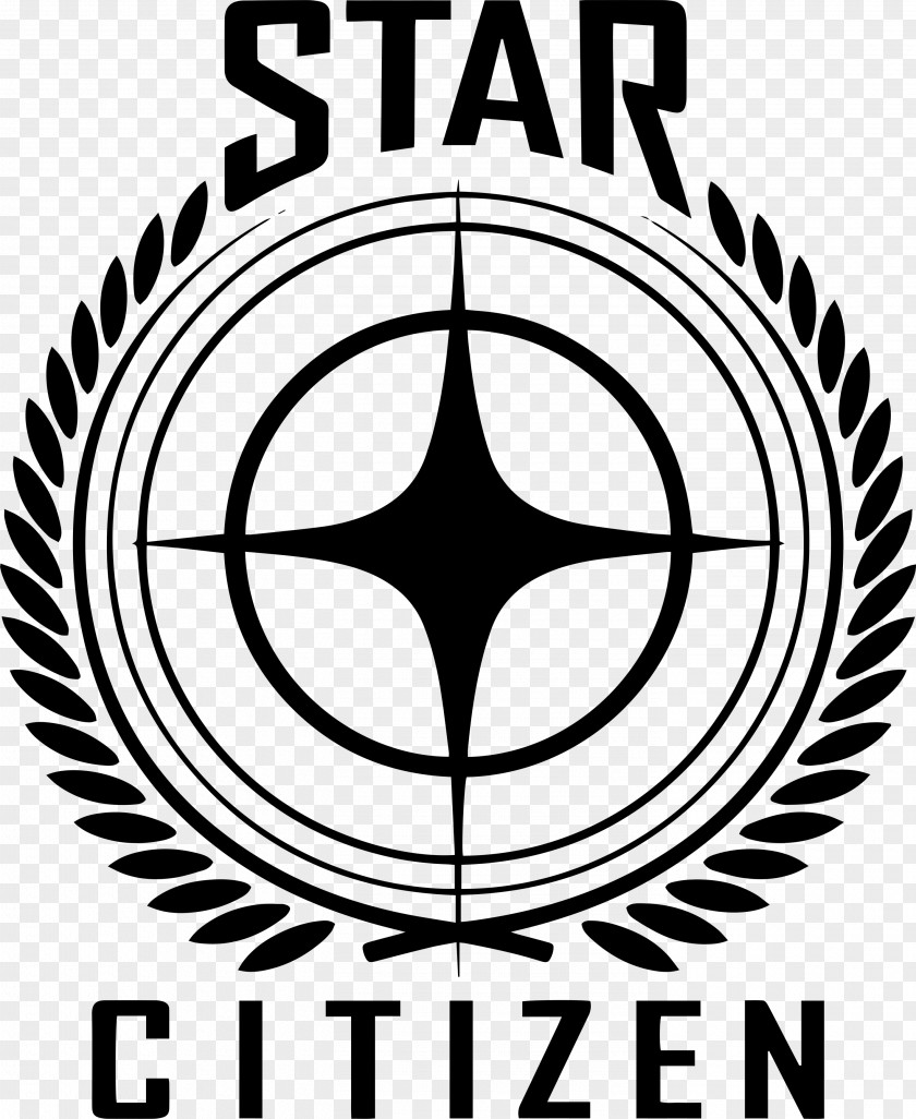 Citizen Star Simulation Video Game Cloud Imperium Games Logo PNG