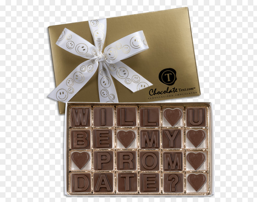 Cute Question Box Praline Chocolate Bar Prom Gift PNG