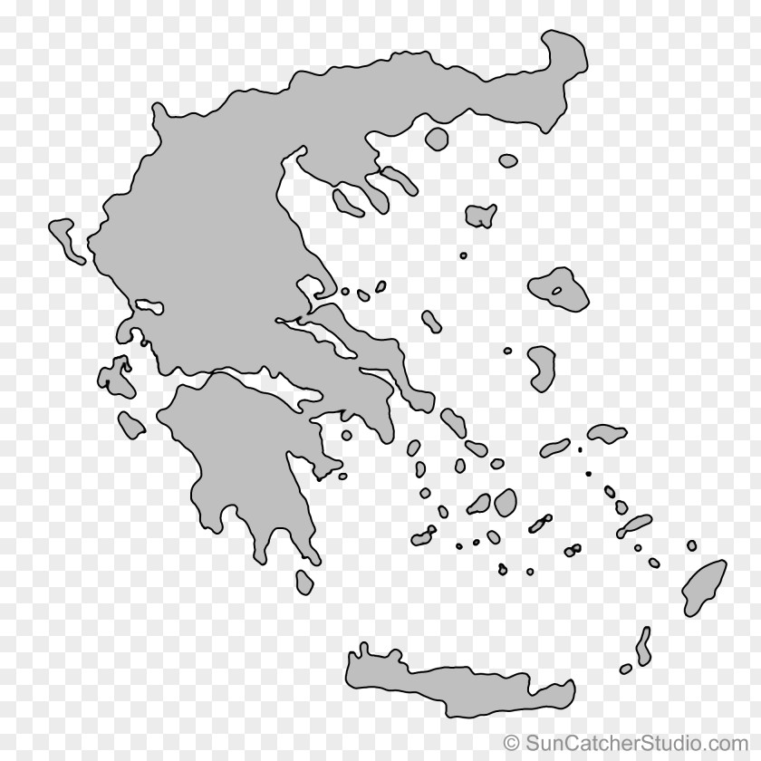 Greece Vector Graphics Map Royalty-free Illustration PNG