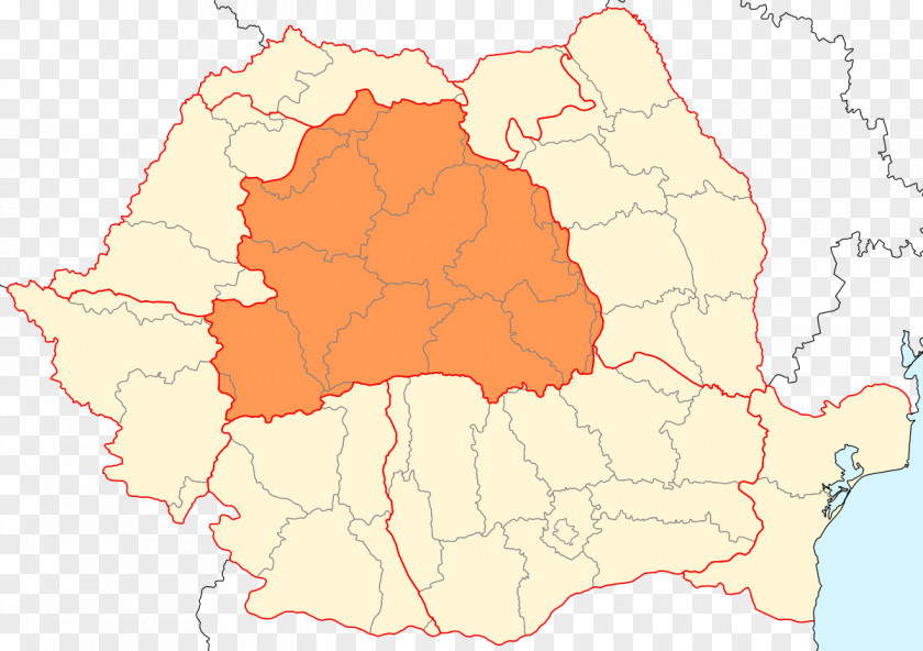 Map Transylvania Alba Iulia Region History PNG