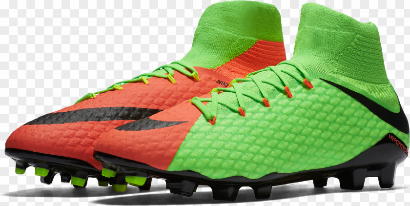 Nike Football Boot Hypervenom Cleat PNG